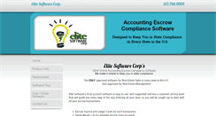 Desktop Screenshot of elitesoftwarecorp.com